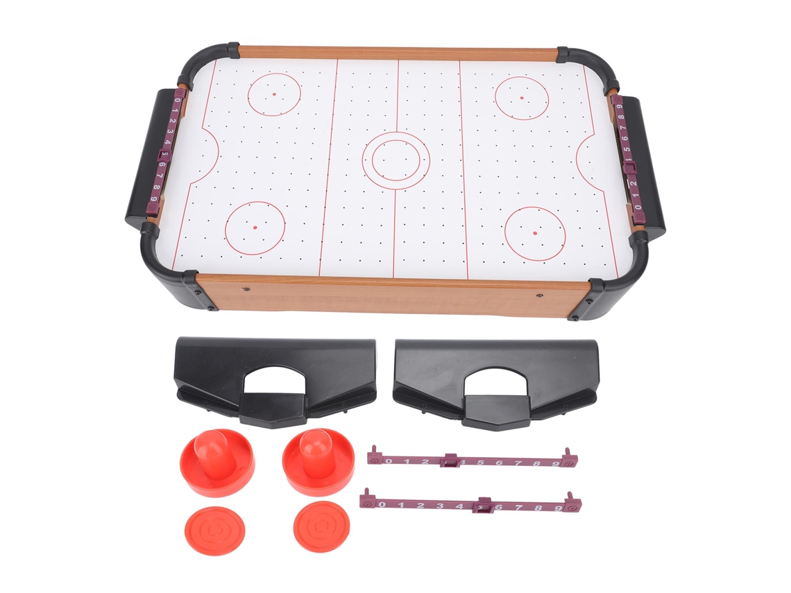 Juego de air hockey de mesa con tambores para niños y adultos