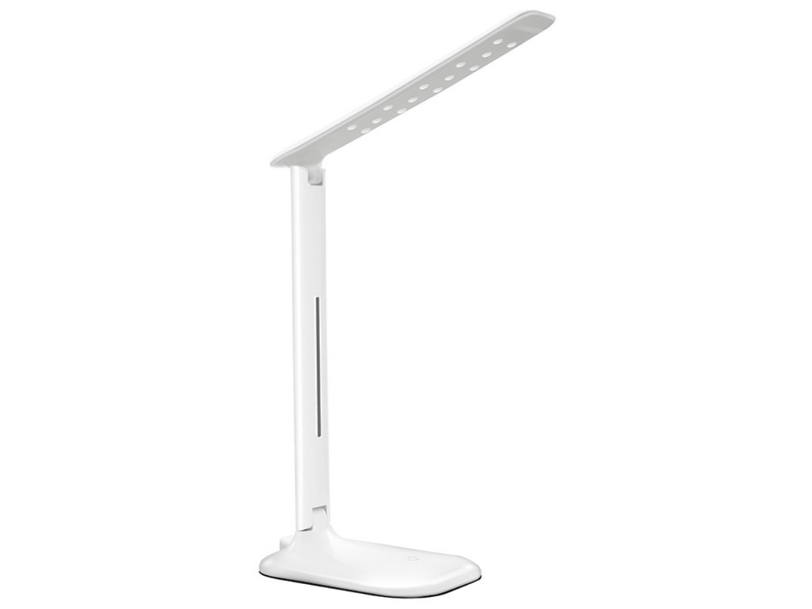 Lámpara de escritorio ajustable, luz de lectura con protección ocular e iluminación personalizable, brazo flexible para una posición ideal, diseño minimalista.
