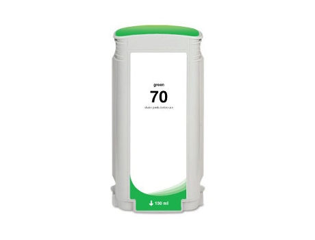 Cartucho de Tinta Compatible HP 70 Verde Pigmentada (C9457A)