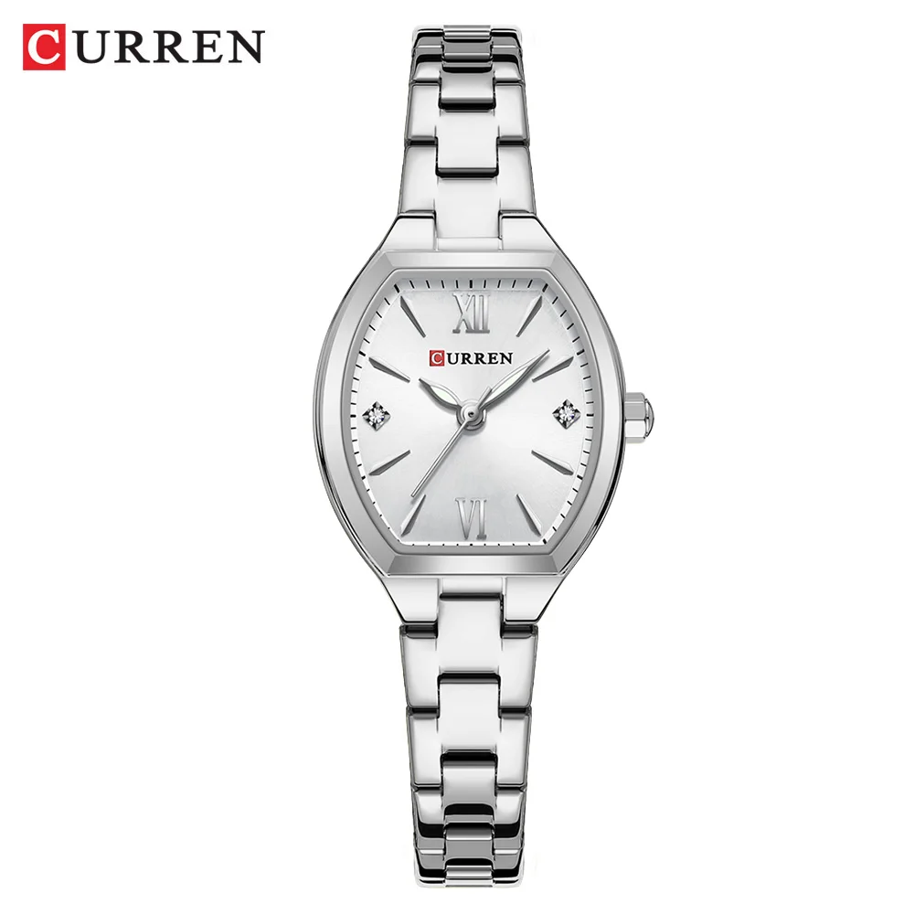 Reloj De Mujer, Exquisito Y Elegante, Pulsera De Acero Inoxidable.