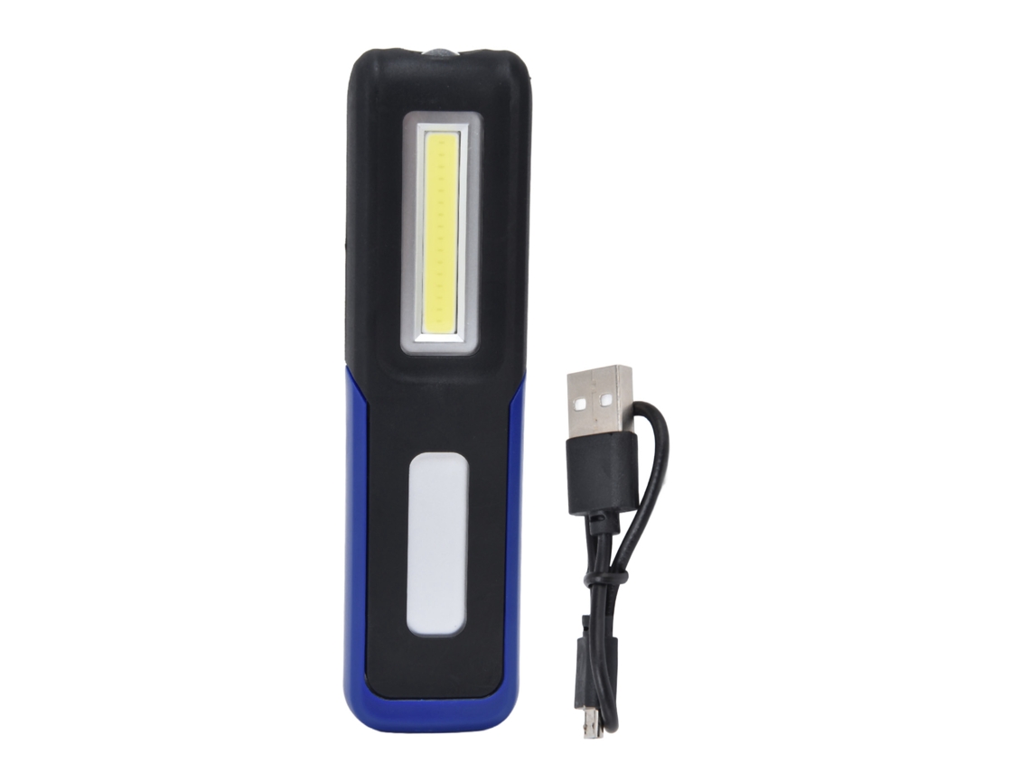 Rebe-linterna De Trabajo Cob Led Recargable Usb Para Camping Exterior Y Reparación De Vehículos