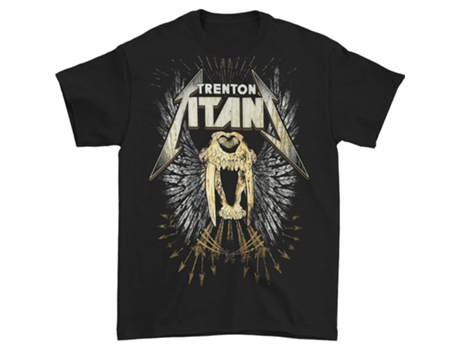 Camiseta ROCKINSTONE con logo de los Titanes de Trenton (XXXL)