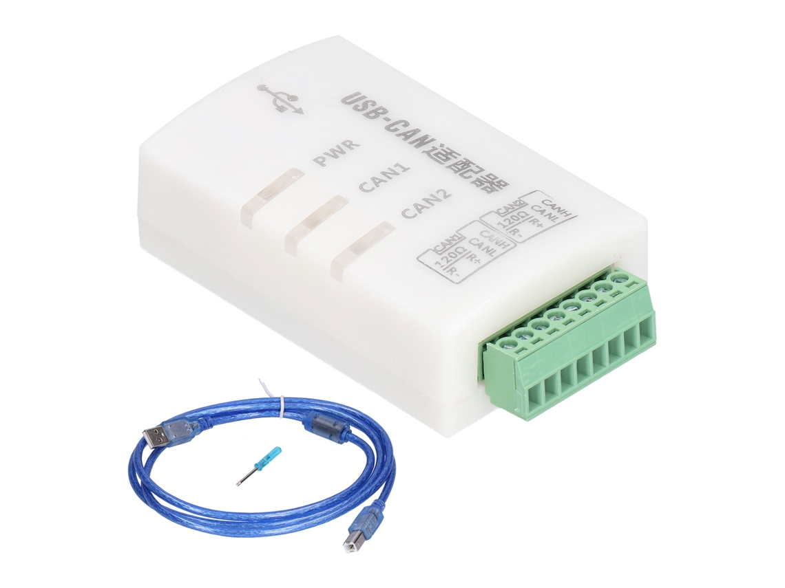 Adaptador Analizador De Bus Can Usb De 2 Canales, Componentes Electrónicos Usbcanj19392a, No Aislado.