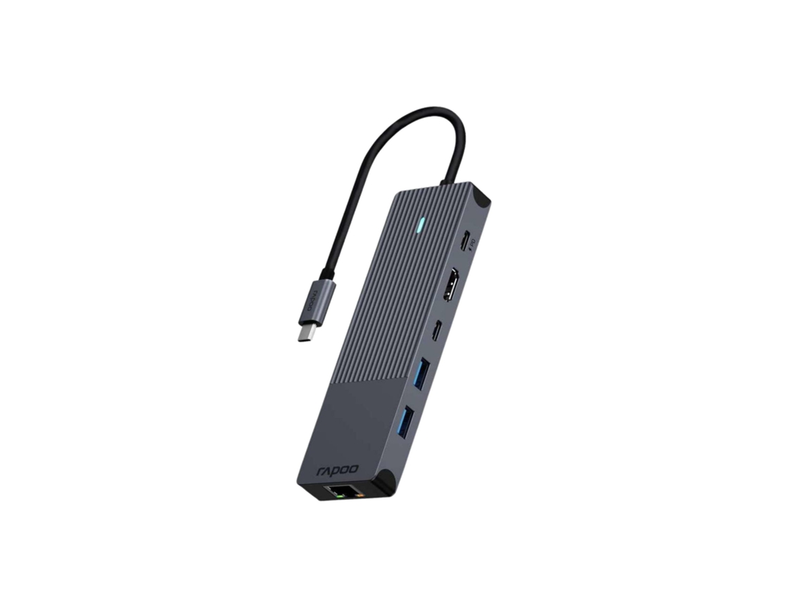 Adaptador RAPOO Ucm-2002 Multiport 6 en 1 USB-C 217689