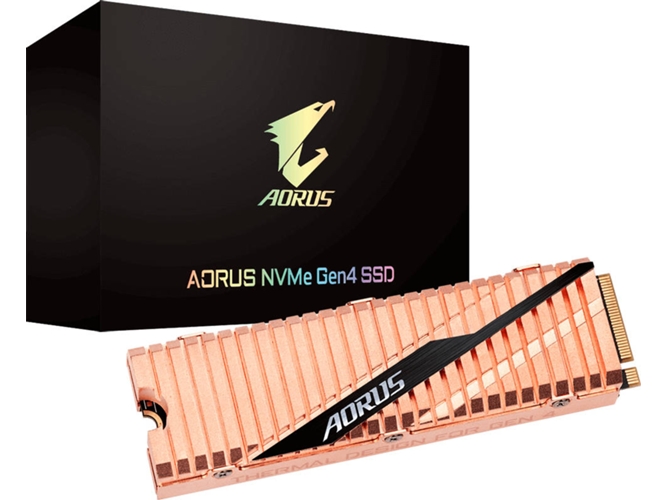 Disco SSD Interno GIGABYTE AORUS (500 GB - M.2 PCI-Express - 2500 MB/s)
