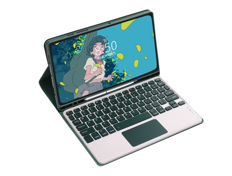 Carcasa Flip Cover y Teclado Bluetooth YIMGOTTA PS-SE104C para Huawei Matepad SE 10.4