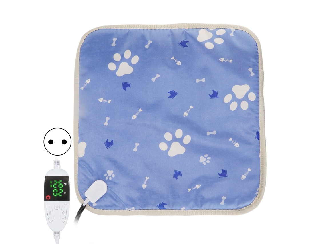 MEOIRUERY Manta Caliente para Mascotas con Temperatura Constante Inteligente, 6 Niveles, Acolchada e Impermeable, Cama Caliente para Perros y Gatos
