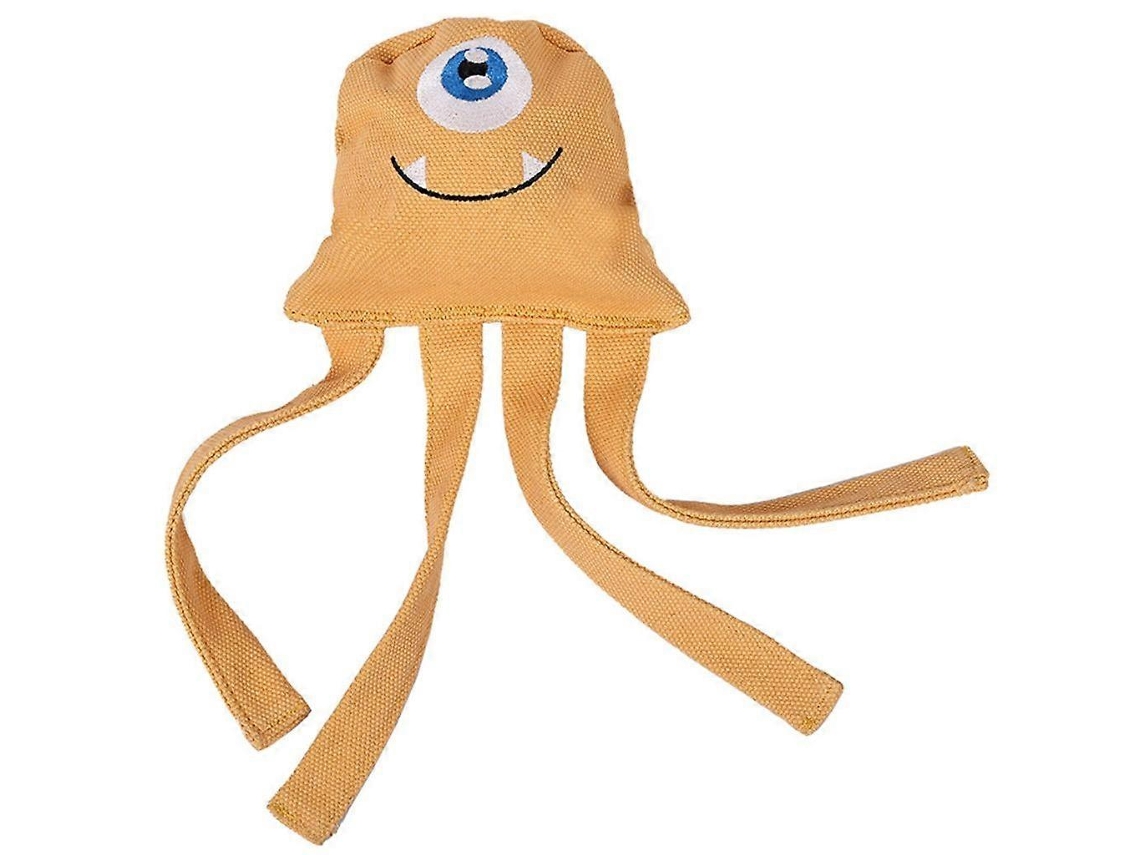 Juguete de lona para perros con forma de medusa, juguete para gatitos con sonajero y mordedor Rosewell