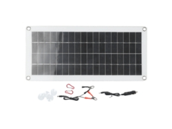Cargador Solar Policristalino De 20 W Y 18 V Para Coche, Barco Y Teléfono Móvil Con Usb, Ip65