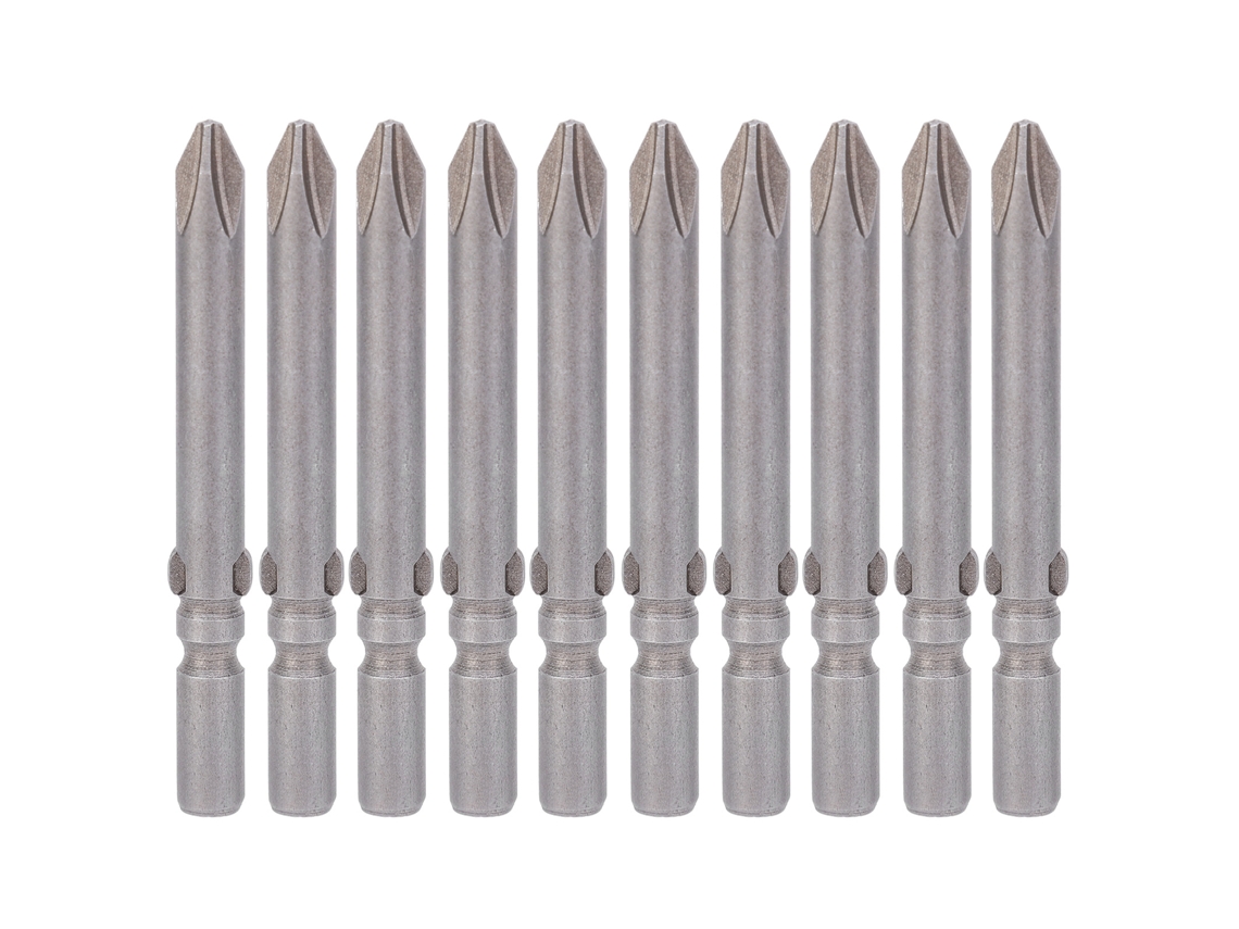 Juego De 10 Puntas De Destornillador Phillips Magnéticas De Acero Aleado S2 De 6 Mm Para Reparación De Teléfonos Móviles, Tabletas Y Portátiles.