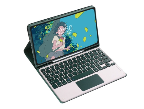 Carcasa Flip Cover y Teclado Bluetooth YIMGOTTA PS-S8UC para Samsung Tab S8 Utrla 14.6 X900/X906