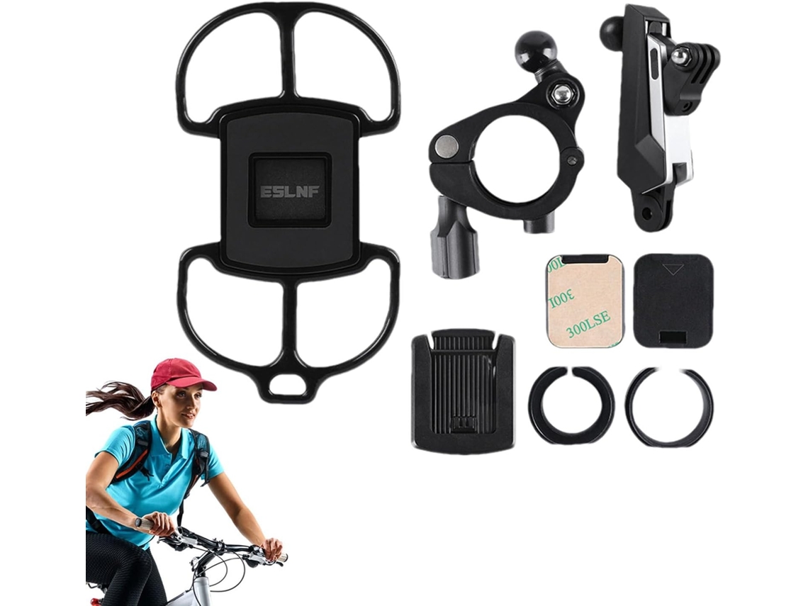 Soporte Para Teléfono De Bicicleta | Gancho Para Manillar Para Navegación Gps Y Vídeo
