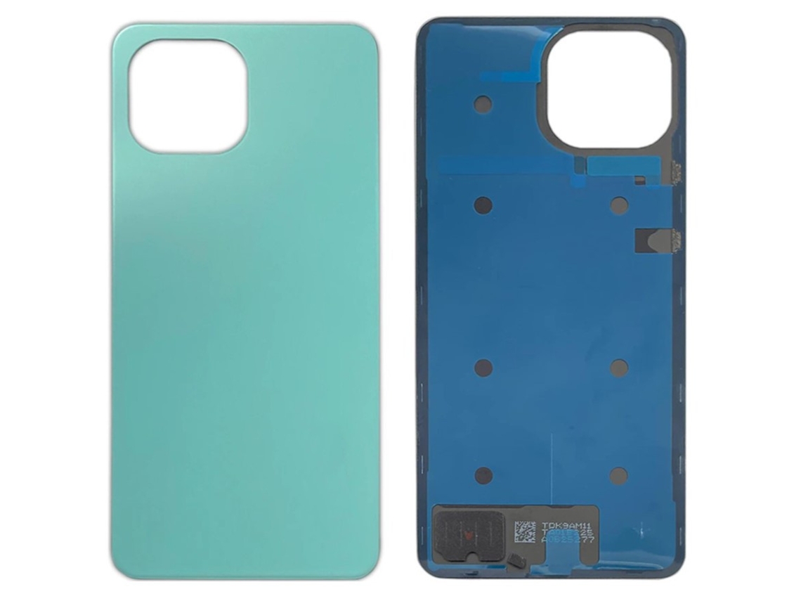Tapa Bateria Para Xiaomi Mi 11 Lite / 5g / Ne Verde Menta Trasera Cristal