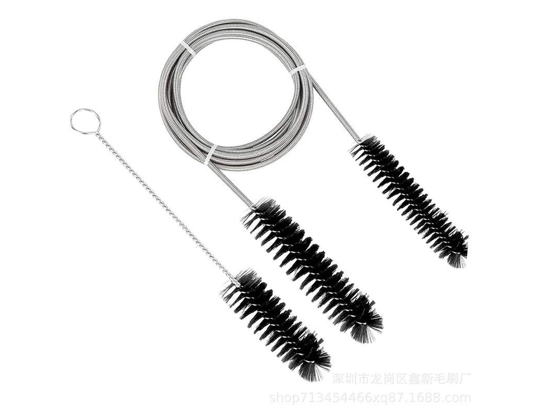 2026altiro-cepillo Flexible Para Limpiar Tuberías - Herramienta De Limpieza De Tuberías - Negro (2m)