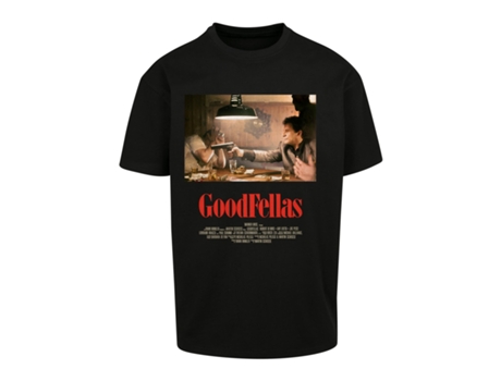 Camiseta para Unisexo MISTER TEE (S - Algodón - Negro)