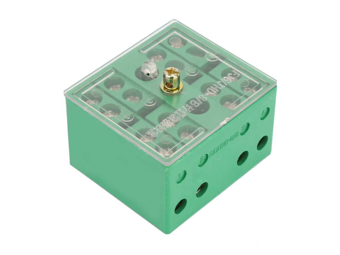 Omni-caja De Unión Terminal Eléctrica Monofásica Qfj6/jhd-8/b 4 Entradas Y 4 Salidas
