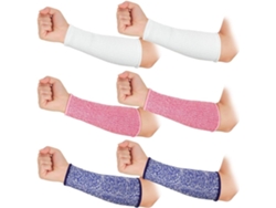 3 Pares De Protectores De Brazos Para Piel Fina Y Hematomas, Mangas Resistentes A Los Cortes.
