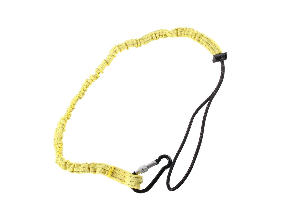 Cuerda De Seguridad De Nailon Amarillo Para Herramientas Con Hebilla De Escalada Para Reparación, Construcción Y Limpieza.