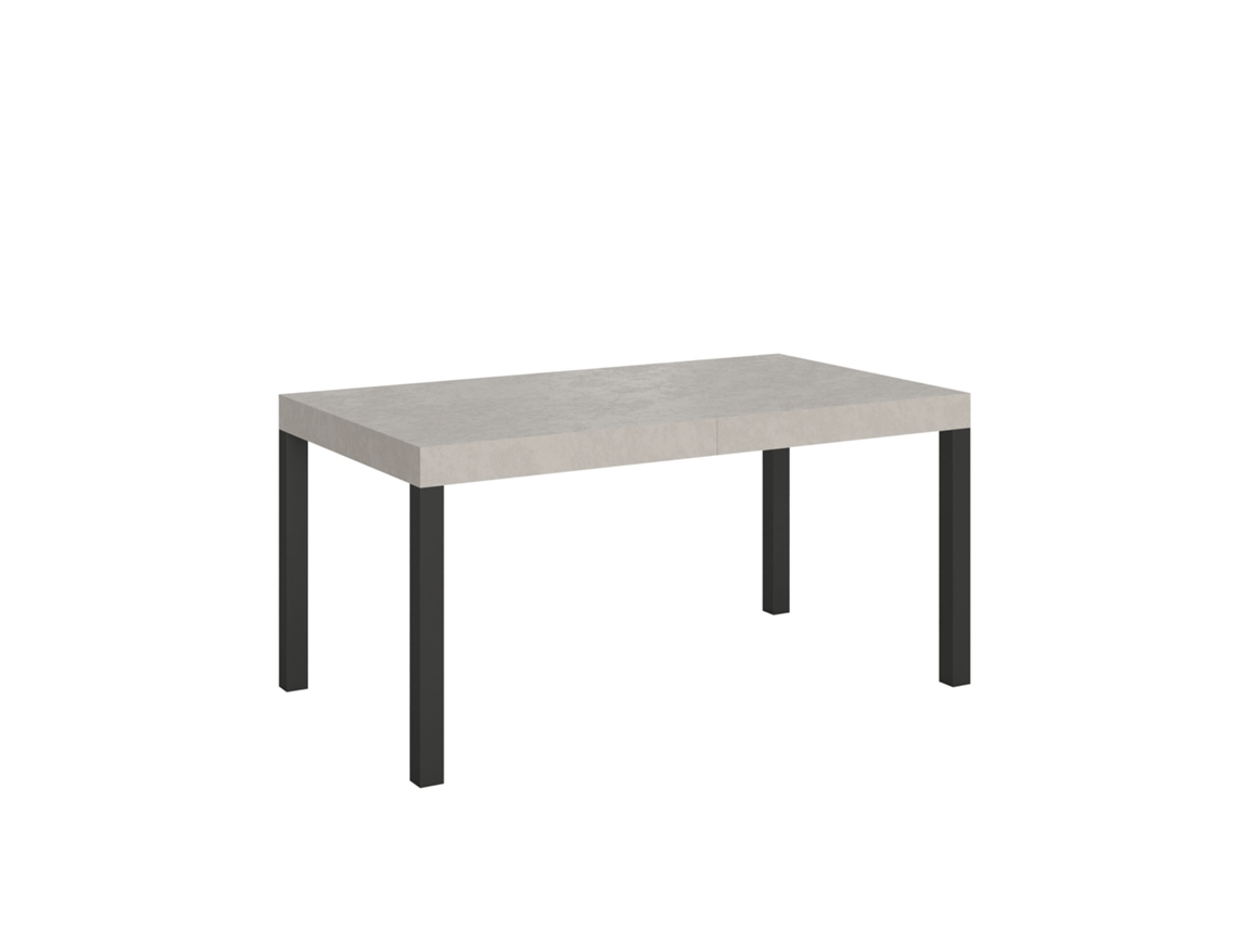Mesa extensible 160/420x90 cm Everyday Premium Cashmere Patas Antracita Itamoby