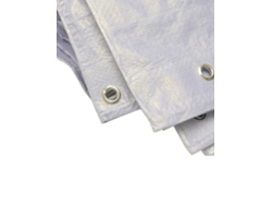 Lona De Protección Blanca | Lona Cubierta Impermeable |  Polietileno Reforzado Blanco | Varias Medidas 4x6 M.