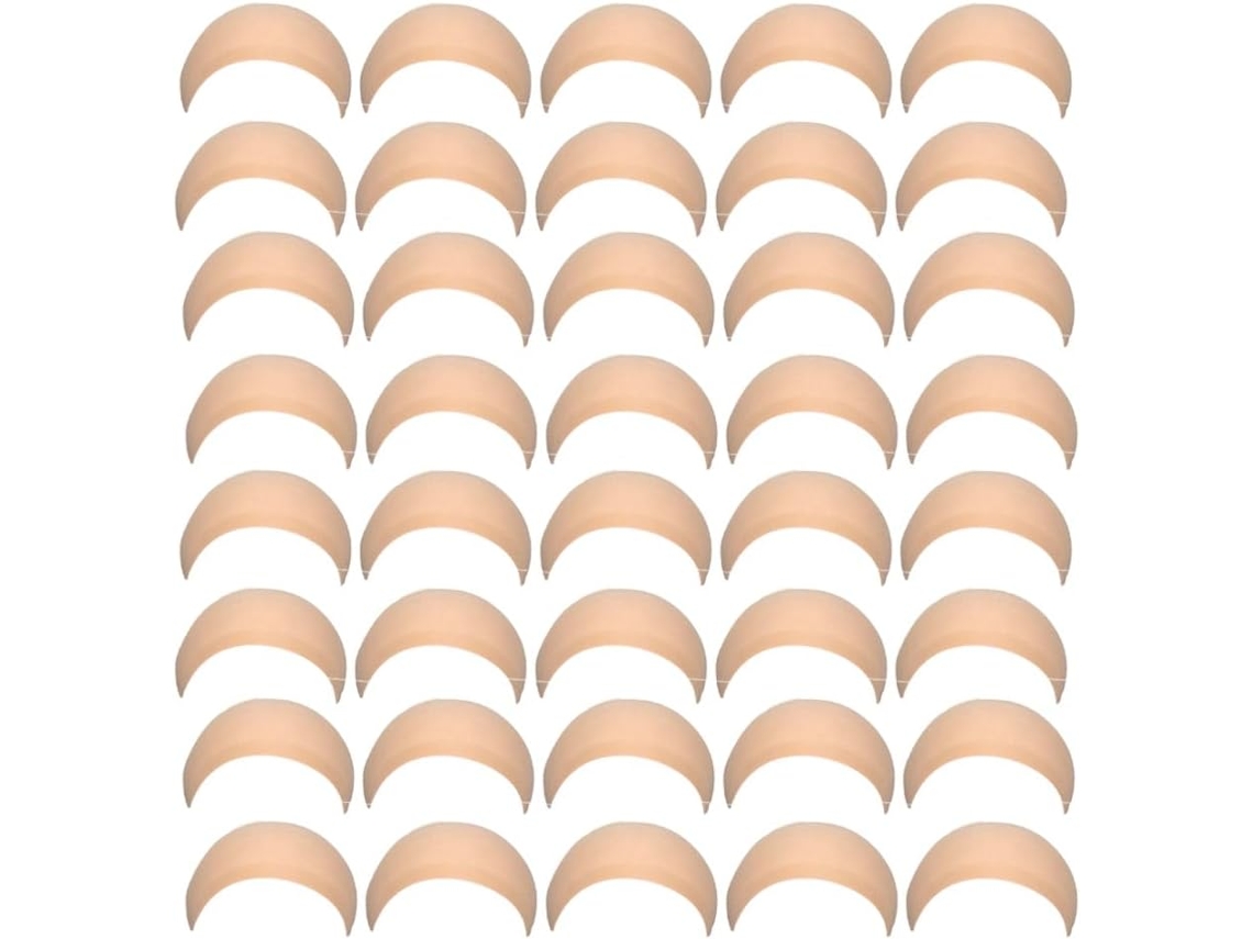 Paquete De 40 Gorros De Peluca De Nailon Ultrafinos, Elásticos, Naturales, Transparentes, Gorro Hd, Adecuados