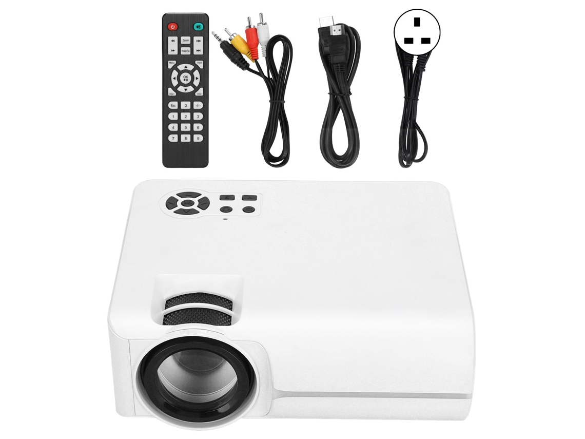 Proyector doméstico con LED eficiente y disipación de calor silenciosa