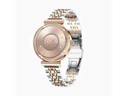 Reloj inteligente Yunzii I109 de 1,27 pulgadas, Bluetooth, llamadas, monitoreo de salud, más de 100 modos deportivos, IP68, resistente al agua, oro rosa