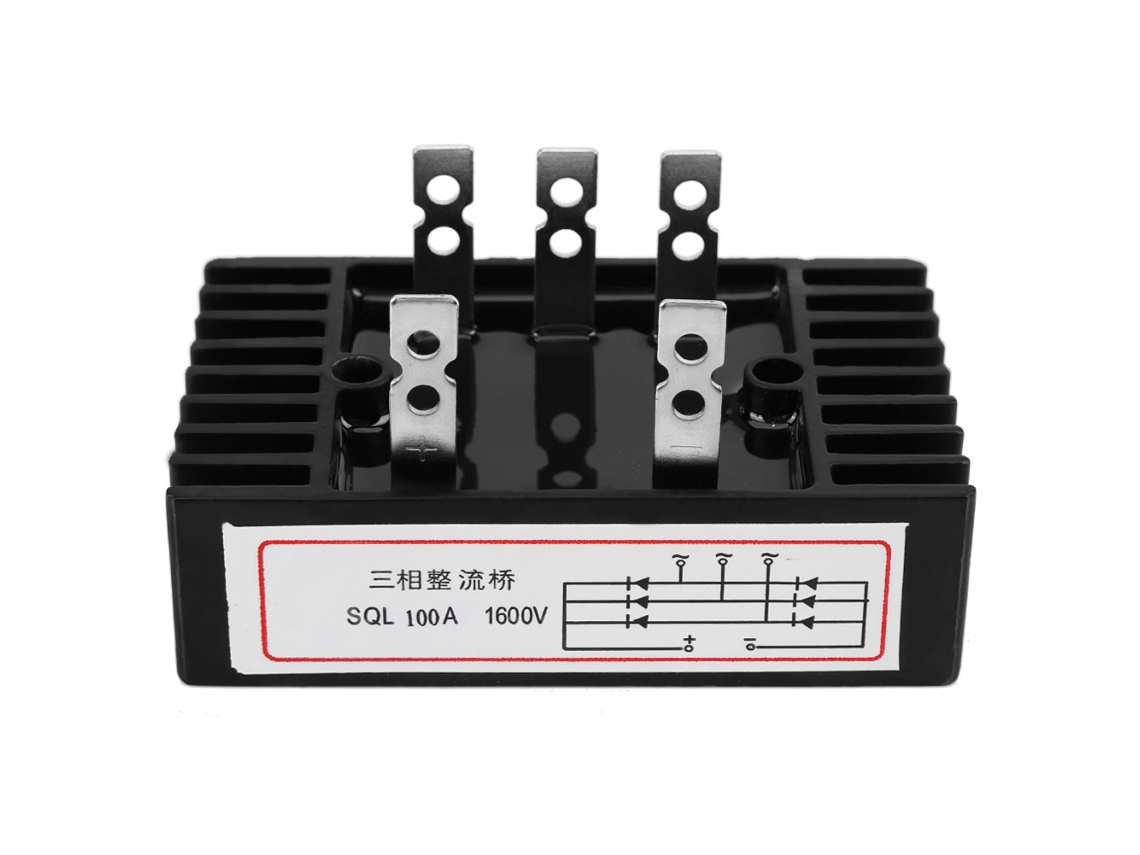 Yncm2026-rectificador Puente De Diodos Trifásico Sql100a 1600v Ac A Dc