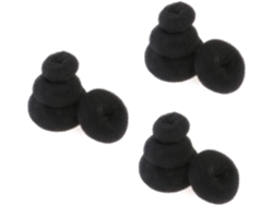 Juego De 12 Herramientas Para Hacer Moños De Cabello Tipo Dona Con Anillos Pequeños, Medianos Y Grandes, Además De Accesorios.