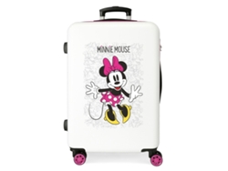 Maleta de Viaje DISNEY Enjoy The Day (Mediana - Blanco - 48 x 68 x 26 cm)