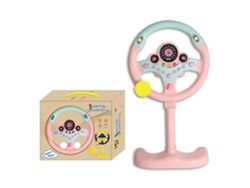 Brinquedo Volante De Simulação Elétrico Para Crianças Com Luzes Música Educação Infantil