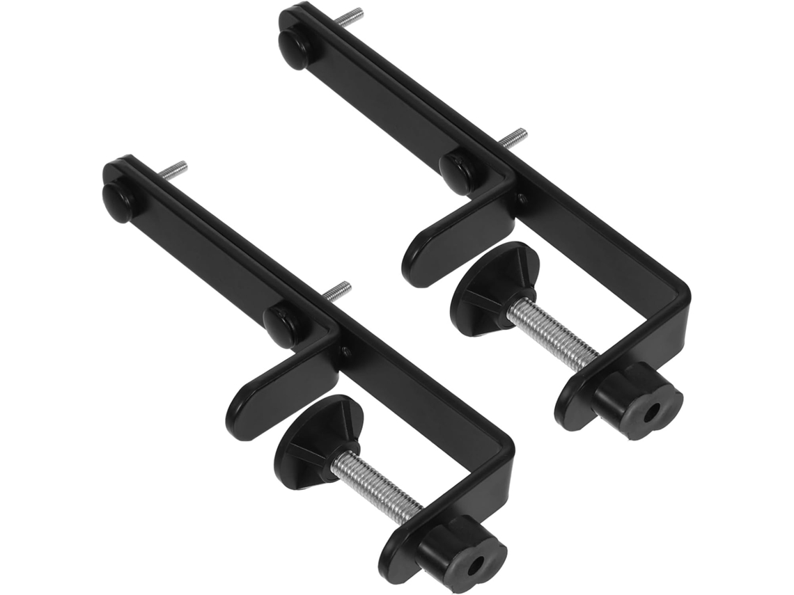 Juego De 2 Clips Negros Para Tablero Perforado Y Organizador De Escritorio.
