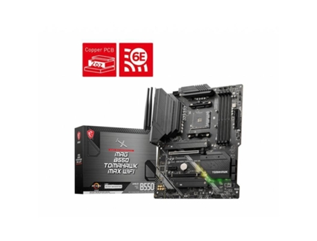 Placa base MSI MAG B550 Tomahawk Max WiFi - B550/AM4/DDR4/ATX