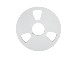 Carrete De Cinta Vacío De 10 Pulgadas Para Ampex Grand Master 456, De 1/4 De Pulgada, Color Plata.