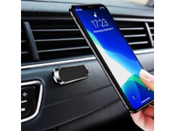 Soporte magnético para teléfono de coche de aleación de zinc, soporte universal ajustable para salpicadero de 360 ​​grados con imanes extrafuertes