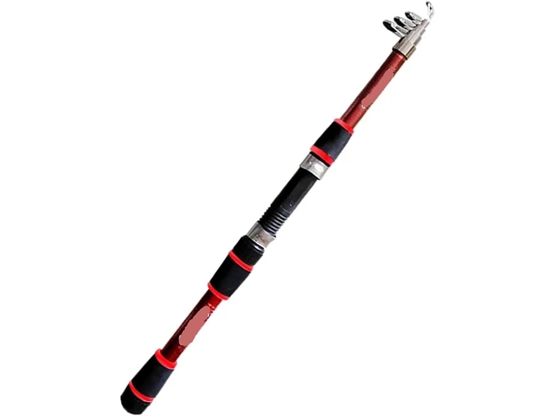 Caña De Pescar Telescópica 1,5 M A 1,8 (máx.), M, Resistente, Ligero, Portátil, Cómodo