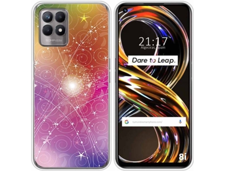 Carcasa Realme 8i TUMUNDOSMARTPHONE Abstracto Multicolor