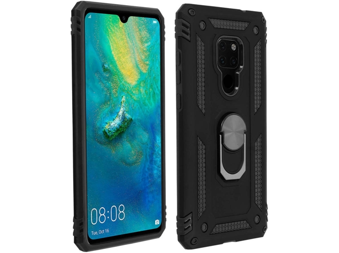 Carcasa Huawei Mate 20 AVIZAR Anillo Negro