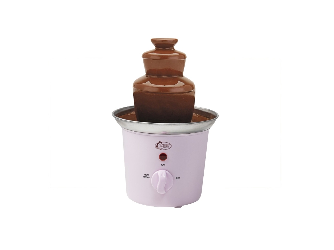 Fuente de chocolate electrónica - capacidad 300 gramos - 60w - en rosa ACF300P - BESTRON