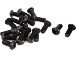 Unidades Tornillos Cabeza Plana Hexagonal 5/16-24 X 3/4' Unf 10.9, Color Negro, 20
