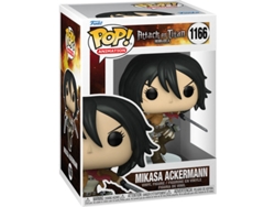 Figura Pop B.active de Mikasa Ackermann de Ataque a los Titanes