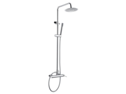 Conjunto Columna de ducha Monomando con barra extensible 95-125cm Cromo MICE COLLECTION