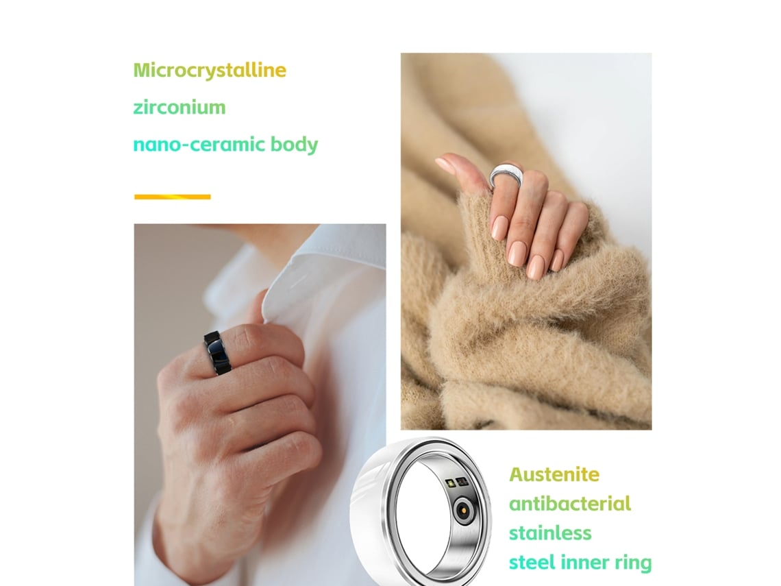 Anillo Inteligente Rastreador De Fitness Monitor De Salud Resistente Al Agua Ip68