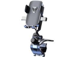 Soporte Magnético Para Teléfono De Coche: Rotación De 360°, Ajustable Para Salpicadero Y Parabrisas.