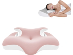 Almohada De Cuello Chrui Cervical Transpirable Rosa (rosa)
