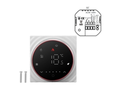 Termostato Inteligente Programable Con Pantalla Led Para Sistema De Calefacción Por Caldera Ac95-240v Negro