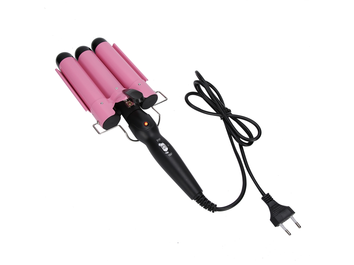 Plancha De Rizado De Pelo 3 Barriles 32mm Ondulador Eléctrico Herramienta De Estilismo 110-240v Plug Ue