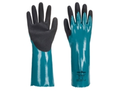 Guante Sandy Grip Lite Seguridad y comodidad en el trabajo / Azul Negro / M Portwest