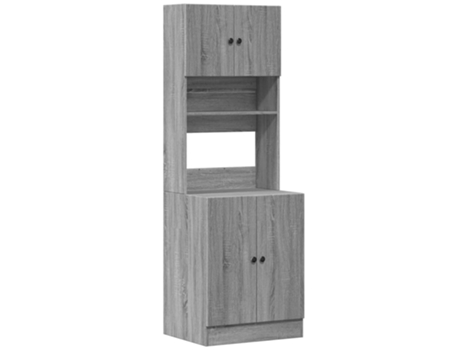 Mueble De Cocina VIDAXL Gris Madera contrachapada (60x50x180 cm)