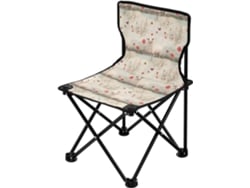 Silla De Camping Portátil Y Hierro Resistente Plegable Ligera